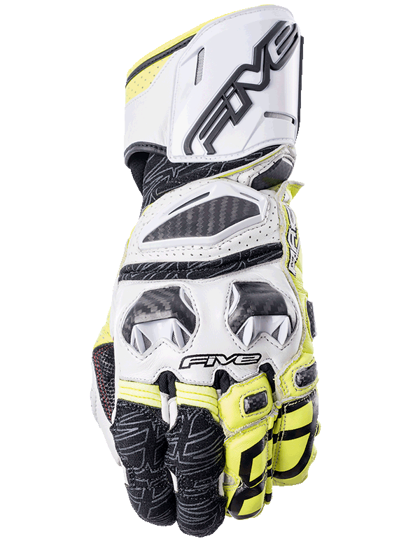 FIVE Gloves RFX Race White Fluro