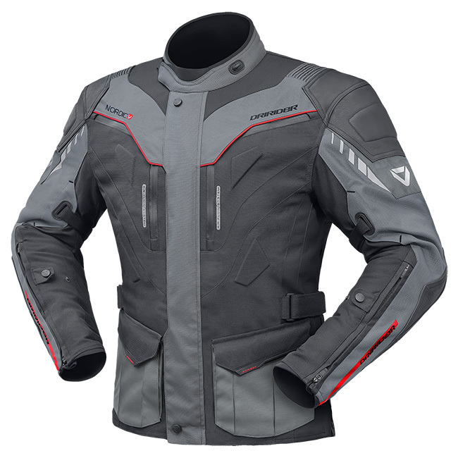 DriRider Nordic V Jacket Dark Grey Grey