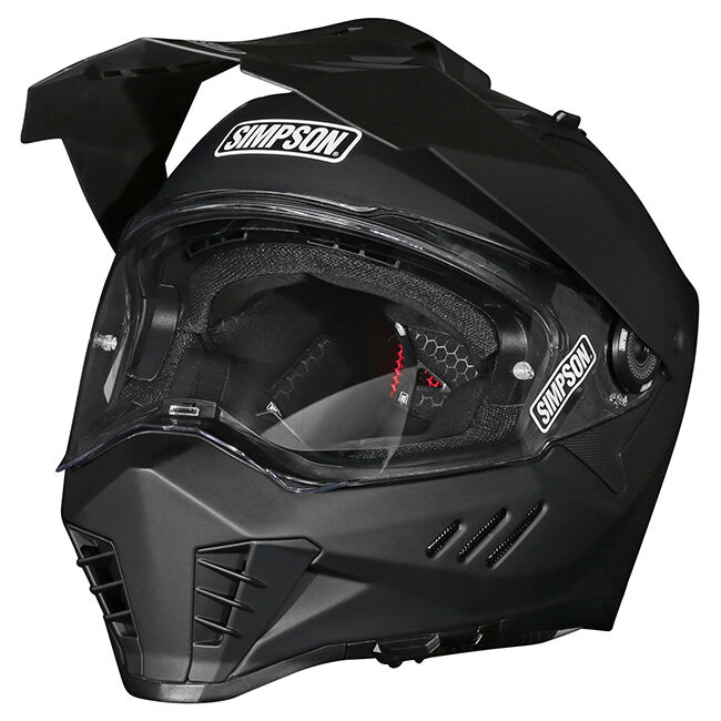 Simpson Helmet Xcursion Matt Black