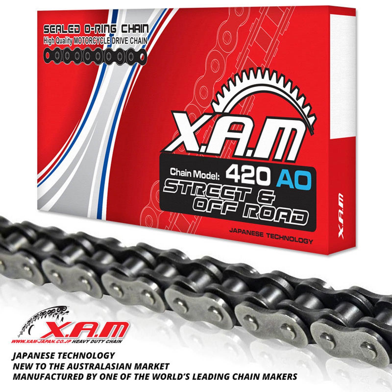 XAM Chain for Kawasaki Z125 PRO 2017-2021 >420 O-Ring | eBay