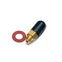 Motion Pro 08-080219 Vacuum Adapter, Brass w/Cap 6mm x P1.0mm (Ea)