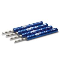 Motion Pro 08-080537 Valve Stem Seal Install Tool Set, 4pc 4, 4.5, 5 & 5.5mm