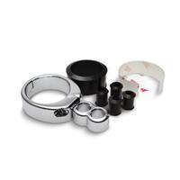 Motion Pro 08-110042 Cable Clamps, 1 1/4"-1 1/2" Dual Throttle/Clutch, Chrome