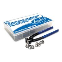 Motion Pro 08-120083 Stepless ClaFuel Line Fittings Kit, 70pcs with Pincer Tool