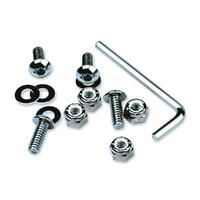 Motion Pro 08-331000 Chrome License Plate Hardware - Packet of 4