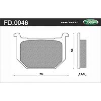 Newfren 1-FD0046-BT Brake Pads Tour Organic