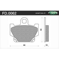 Newfren 1-FD0062-BT Brake Pads Tour Organic