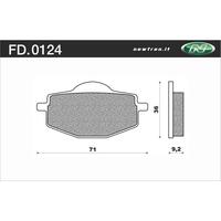 Newfren Rear Brake Pads for Yamaha DT200R 1989-1998 >Tour Organic