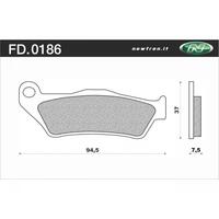 Newfren 1-FD0186-SD Brake Pads Off Road Sintered