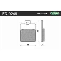 Newfren Front Brake Pads for Piaggio/Vespa ET4 150 1998-2003 >Organic