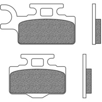 Newfren Front Brake Pads for Kawasaki KX65 2000-2021 >Off Road Organic
