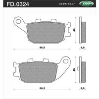 Newfren Rear Brake Pads for Honda NSS250 FORZA 2004 >Organic