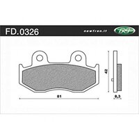 Newfren Rear Brake Pads for Suzuki AN250 BURGMAN 2003-2006 >Elite Sintered