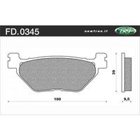 Newfren Rear Brake Pads for Yamaha VMX-17 VMAX 2009-2018 >Tour Organic