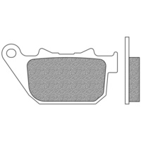Newfren Rear Brake Pads for Harley 1200 SPORTSTER XLH 2004-2007 >HD Sintered