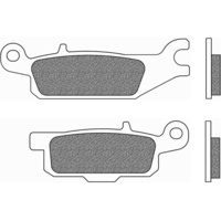 Newfren Rear Left Brake Pads for Yamaha YFM700 4WD KODIAK 2016-2018 >ATV Sint