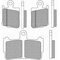 Newfren 1-FD0491-TS Brake Pads Tour Sintered