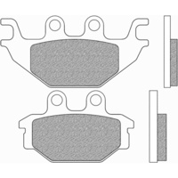 Newfren Rear Brake Pads for Indian SCOUT 2015 >HD Sintered
