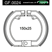 Newfren Front Brake Shoes for Piaggio/Vespa VESPA 180 SS 1975-1985