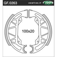 Newfren Rear Brake Shoes for Piaggio/Vespa TYPHOON 50 1998-1999