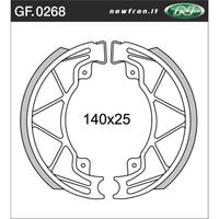Newfren Rear Brake Shoes for Piaggio/Vespa X8 150 2006-2008