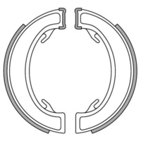Newfren Front Brake Shoes for Triumph T120 1966-1970