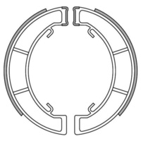 Newfren Rear Brake Shoes for Triumph T140 750CC 1970-1976