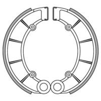 Newfren Rear Brake Shoes for Honda CB750 1970-1981