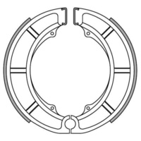 Newfren Rear Brake Shoes for Suzuki LT-F500F QUADRUNNER 1998-2002
