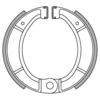 Newfren Front Brake Shoes for Bultaco PURSANG 125 MK7 /8 1974-1975