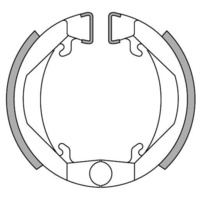 Newfren Rear Brake Shoes for KTM 50 PRO JUNIOR 2002-2008