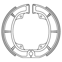 Newfren Front Brake Shoes for Suzuki RM250 1981-1982
