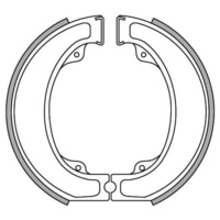 Newfren Front Brake Shoes for Honda XL500S 1981-1983