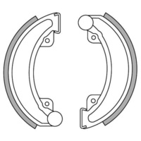 Newfren Front Brake Shoes for Honda CR250R 1980-1982