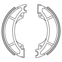 Newfren Front Brake Shoes for KTM 125 GS ENDURO 1984-1985