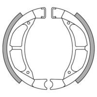 Newfren Rear Brake Shoes for Yamaha YZ60 1982-1984