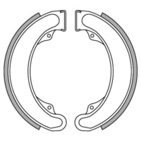 Newfren Front Brake Shoes for Honda XL250 1976-1979