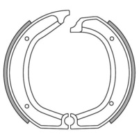 Newfren Rear Brake Shoes for BMW R90 S 1973-1976