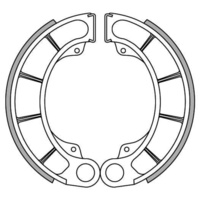 Newfren Rear Brake Shoes for Honda CBX650E 1983-1984