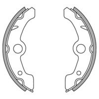 Newfren Front Brake Shoes for Yamaha YFM350U 2X4 1996-1998