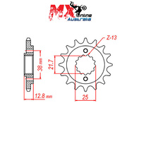 MTX Front Sprocket 15T 10-163-15