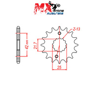 MTX Front Sprocket 17T Yamaha WR450F 2003-2018 10-167-17