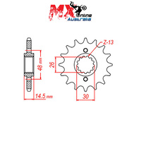 MTX Front Sprocket 16T Honda VF750F 1983-1985 10-438-16