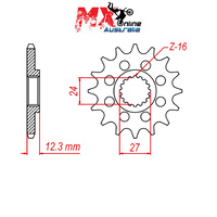 MTX Front Sprocket 17T for Suzuki GSXR1000 2017-2018 10-444-17