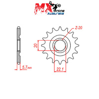 MTX Front Sprocket 12T Yamaha YZ250FX 2015-2018 10-5NL-12