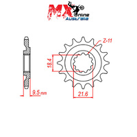 MTX Front Sprocket 13T Honda CR250R 1986-1987 10-ML3-13