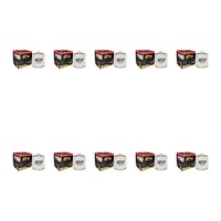 10 Pack RP Chrome Oil Filter for Harley 1200 Sportster XLH 1987-1998