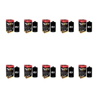 10 Pack RP Chrome Oil Filter for Harley 1340 Dyna Low Rider 80/FXDL 1993-1998