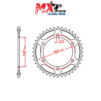 MTX Rear Sprocket 41T 11-006-41