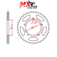 MTX Rear Sprocket 38T 11-1022-38